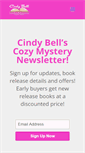 Mobile Screenshot of cindybellbooks.com